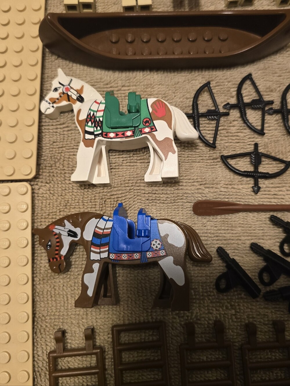 LEGO 6766 Rapid River Village 99% Complete Vintage Western *read*no - Picture 10 of 14
